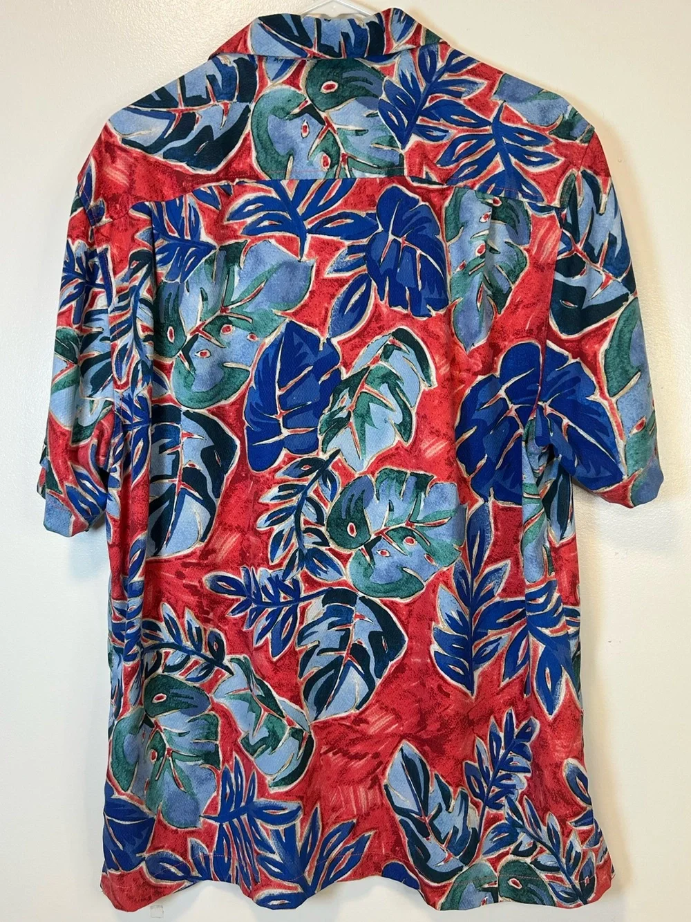 Tommy Bahama Crystal Cove Island Zone Button-Down Silk Blend Top‎ Men’s Large